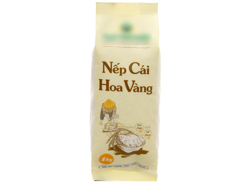 Gạo nếp cái hoa vàng là loại gạo được trồng phổ biến tại các tỉnh phía Bắc Việt Nam 